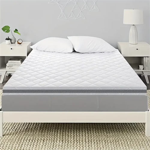 3-Inch Extra Firm Mattress, Pain Relief Foam Mattress for Extra Support, High-Density Foam Mattress Pad with Removable Cover, Odourless, Certipur-Us Certified