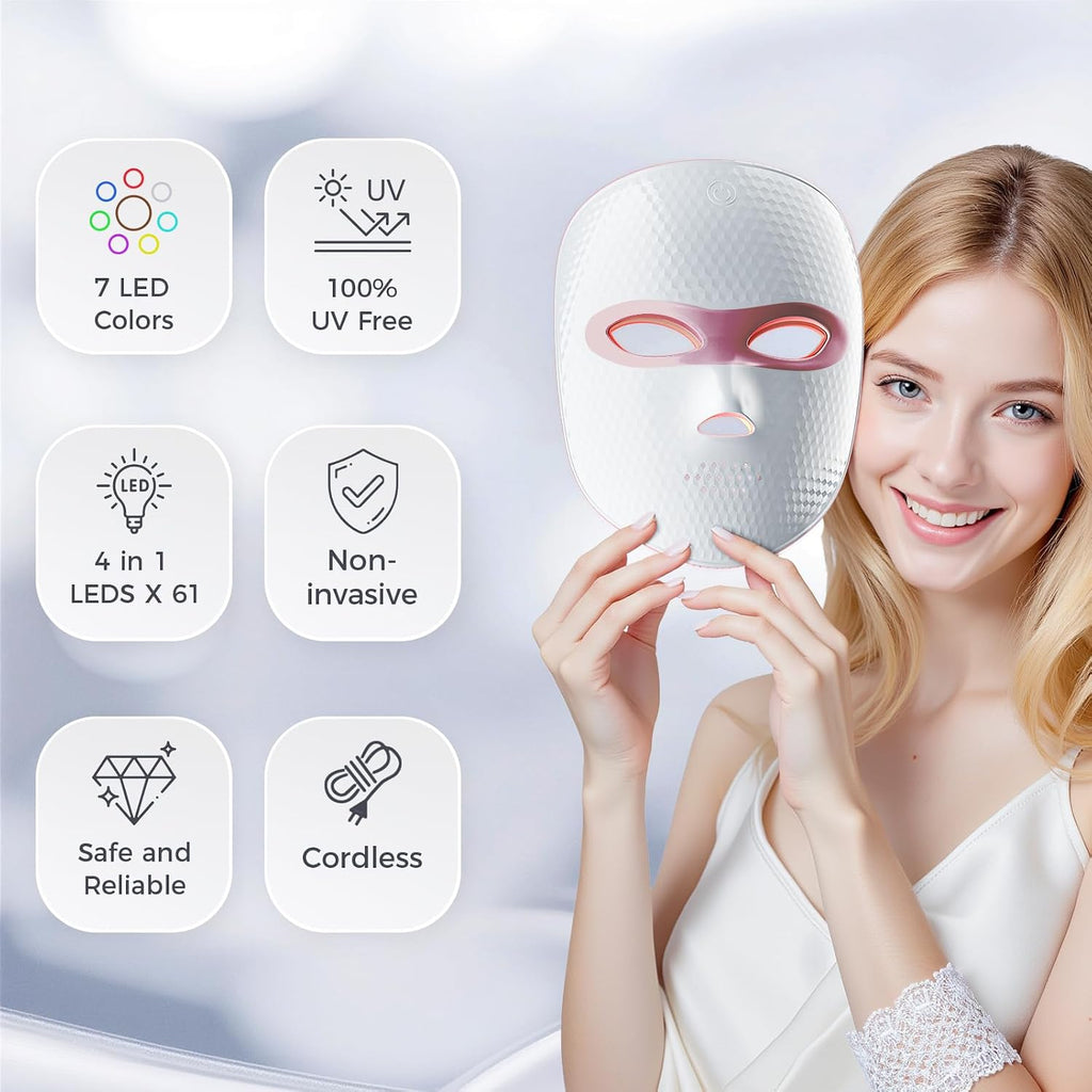 Red Light Therapy Face Mask 