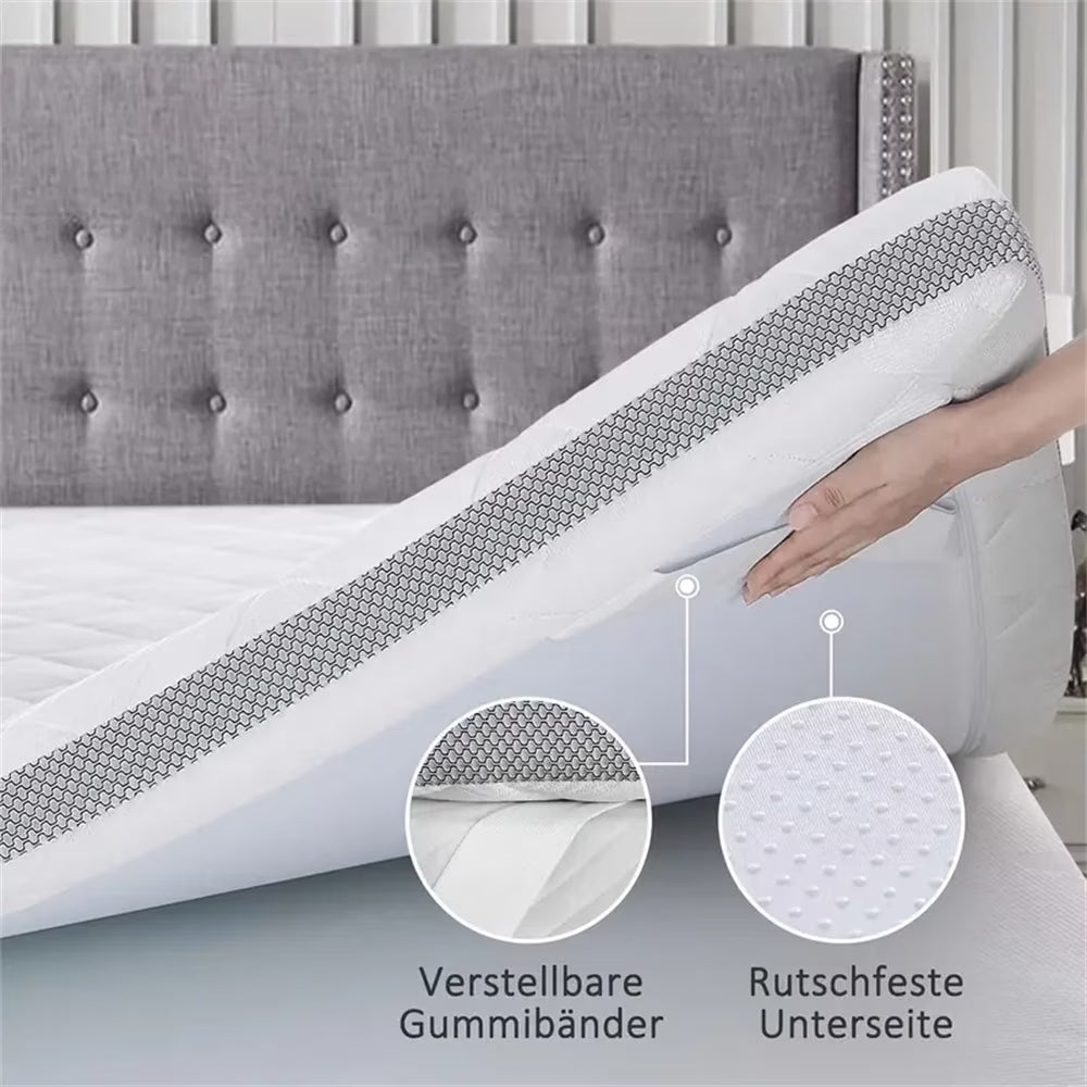 3-Inch Extra Firm Mattress, Pain Relief Foam Mattress for Extra Support, High-Density Foam Mattress Pad with Removable Cover, Odourless, Certipur-Us Certified