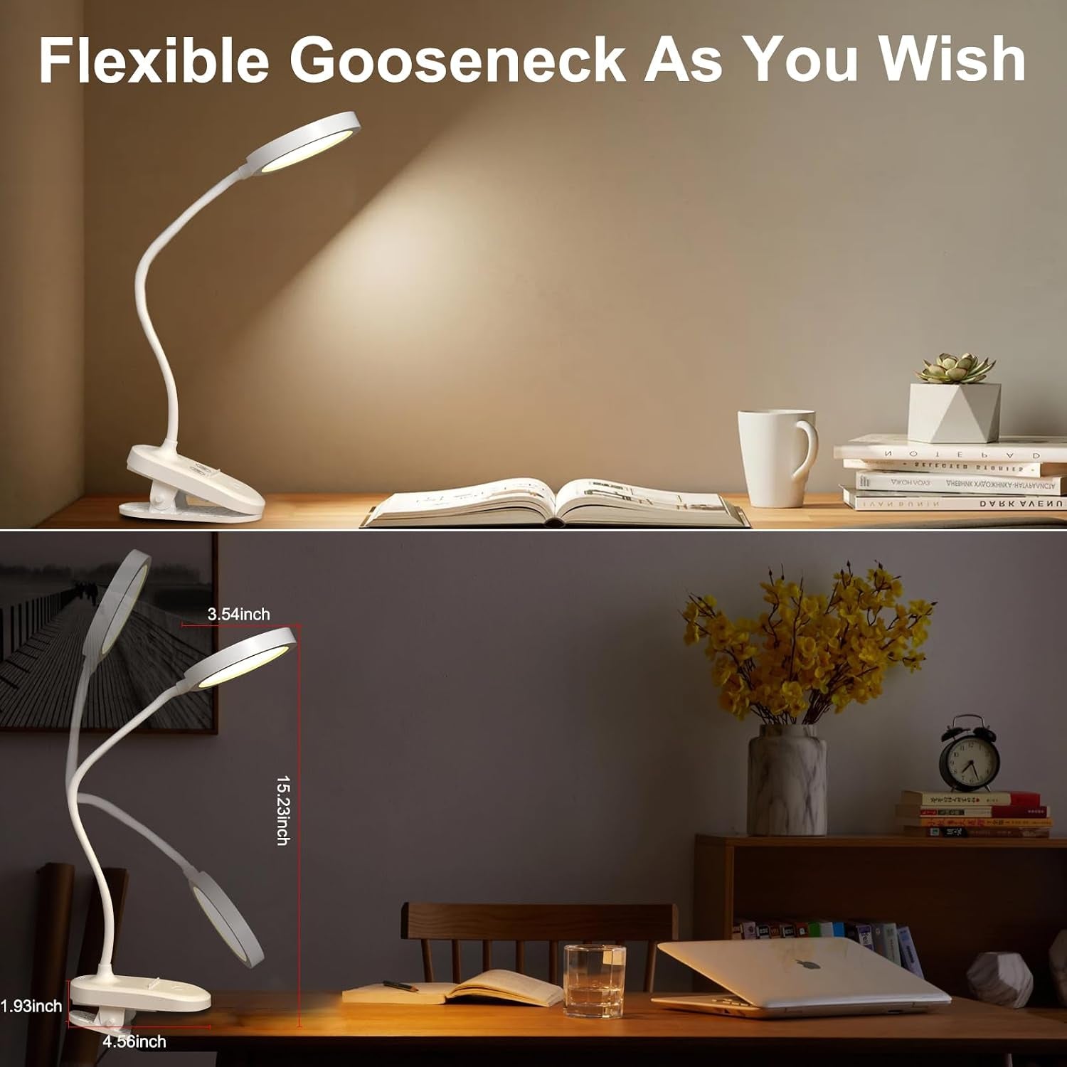Clip-On Red Light Therapy Lamp 