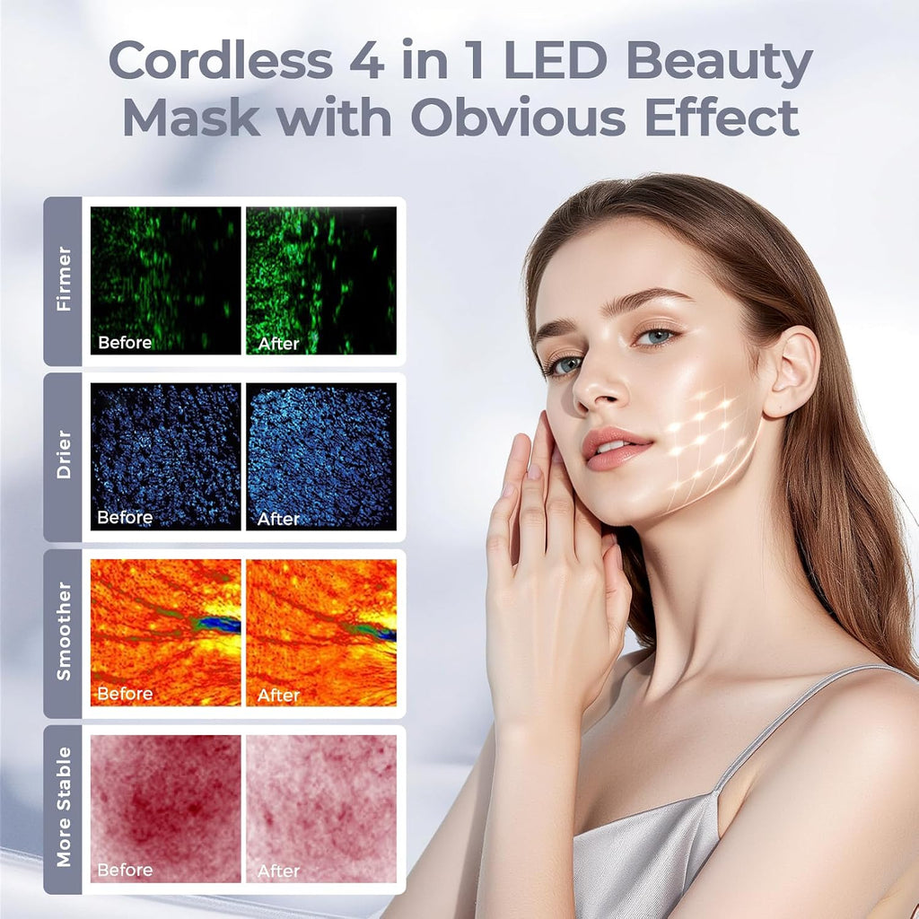 Red Light Therapy Face Mask 