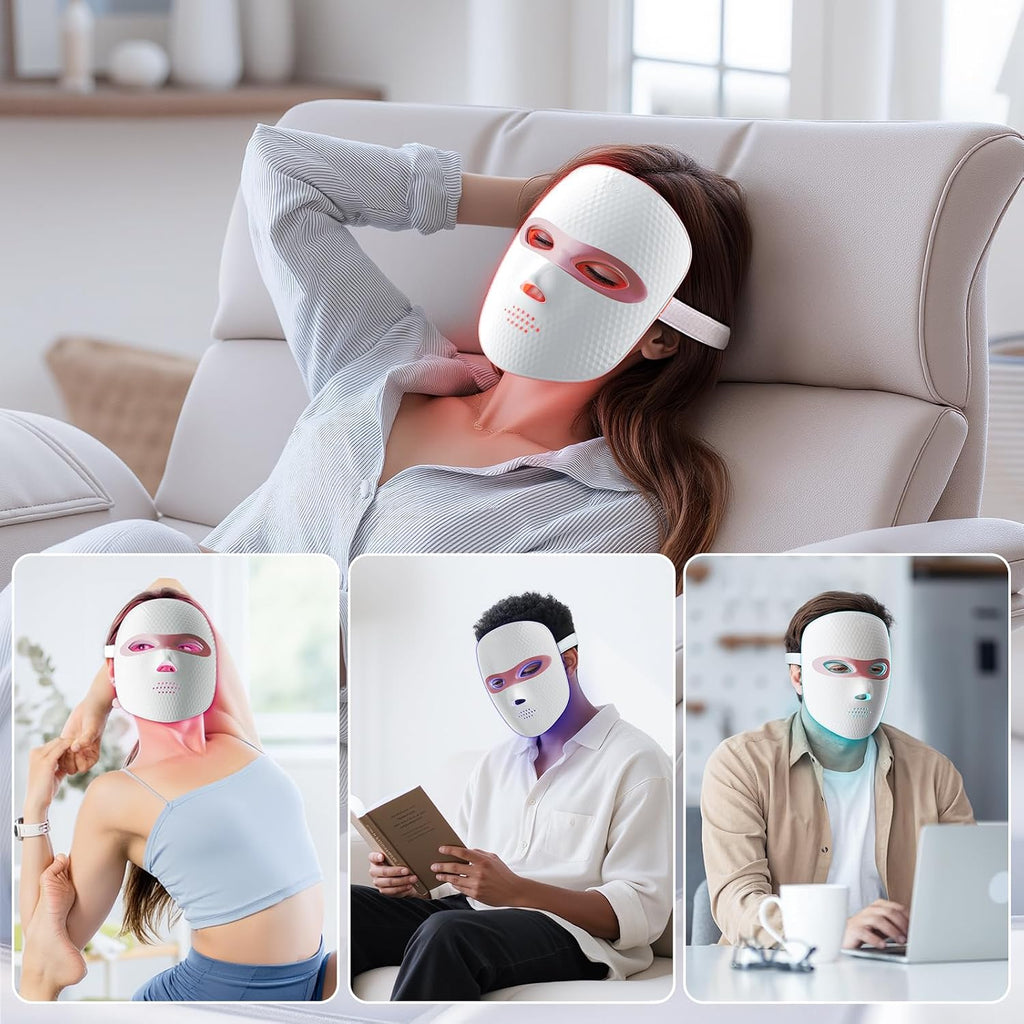 Red Light Therapy Face Mask 
