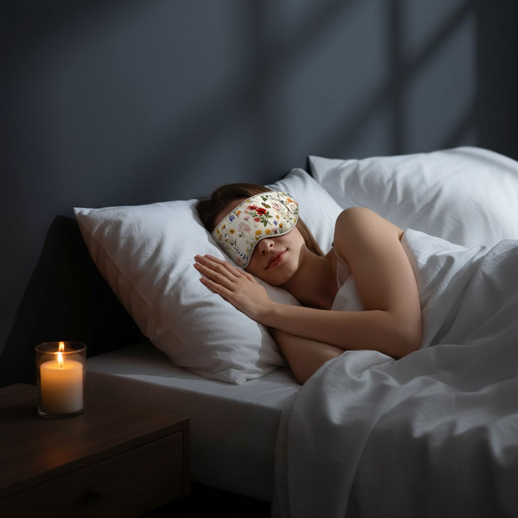 Silk Weighted Eye Mask